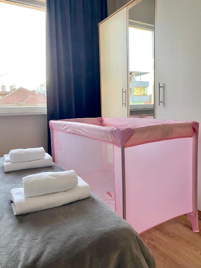Stylish Top Centre Apartment For 4 Guests Stara Zagora Eksteriør billede